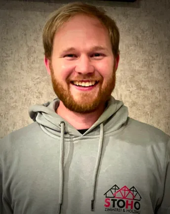 Portrait von Jan Philipp Hollederer von Zimmerei+Holzbau StoHo in Meppen